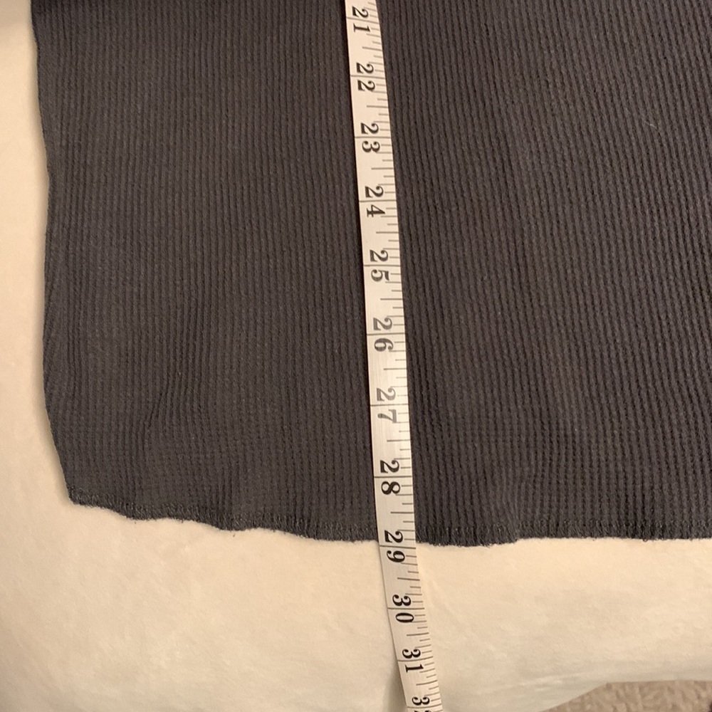 Brixton size XL mens thermal waffle knit long sleeve tshirt Brxtn service co - Picture 6 of 9